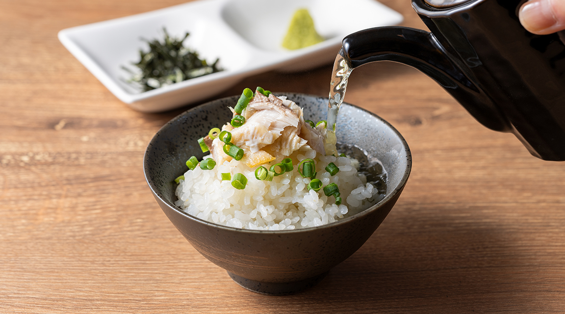 アレンジメニュー_鯖茶漬け